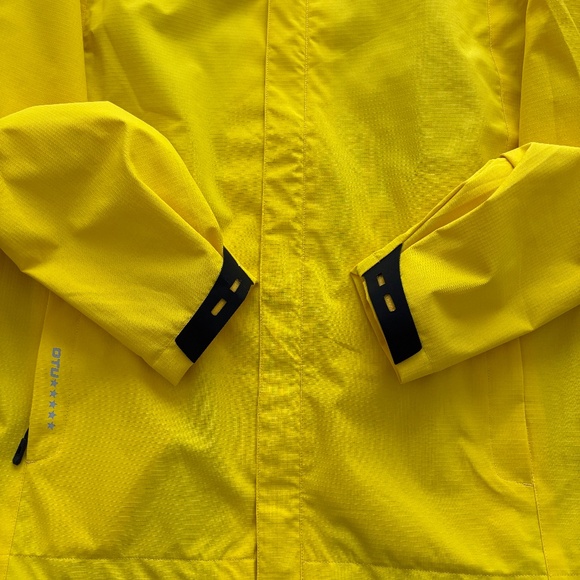 OTU Waterproof Raincoat - Bright Yellow Size S - Picture 7 of 14